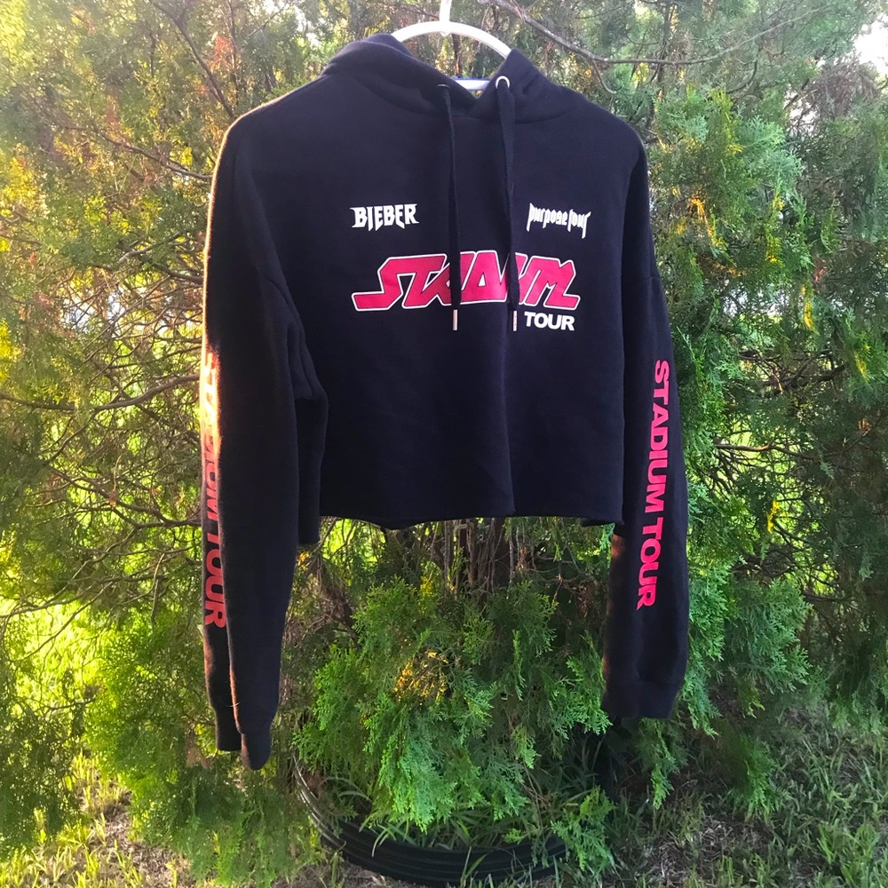 Justin Bieber stadium tour hoodie